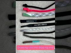 بند بند کشی سفارشی لباس ورزشی با انتهای سیلیکونی