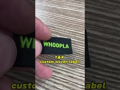 لباس سفارشی پارچه طراحي برچسب گردنبند لباس سفارشی طراحي لوگو برچسب پشتیبانی Cus