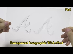 تپ 3d قابل شستشو برچسب انتقال گرما سبک های متعدد انتقال گرما لوگو