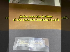 چگونه برچسب های انتقال tpu را به حرارت فشار دهیم؟