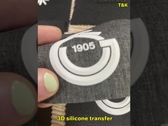 چاپ پچ های سیلیکونی سفارشی با کیفیت بالا چاپ سیلیکونی برجسته سه بعدی لوگو برچسب انتقال حرارت