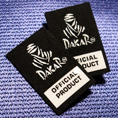 Washable 3D Label Silicone Heat Press Transfer Patch Logo Soft Waterproof Logo For T-shirts Bags Shoes