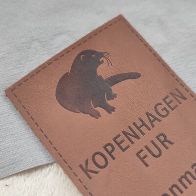 Custom Original Leather Patches Sew on Jeans Jacket PU Leather Patches for Garments