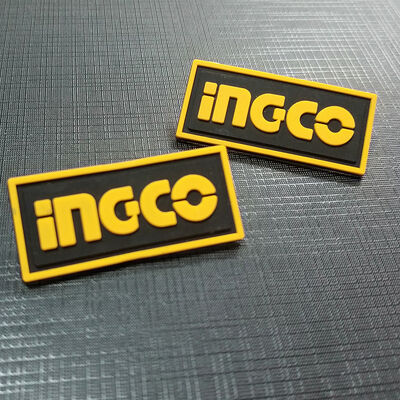 Eco-friendly Low Moq Garment T Shirt Fashion Brand Name Hats Bags Silicon Embossed Badges Sewing on Custom Patches 3d Soft Pvc L