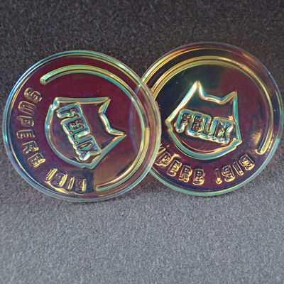 وصله لباس هولوگرام برجسته TPU Custom Cloth Patches