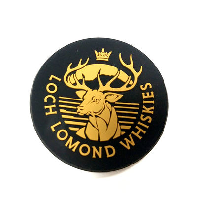 Heat Press Transfer 3D Textured Logo Soft Plastic Pvc Patch برای لباس
